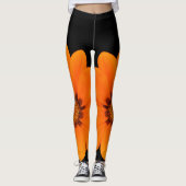 ORANGE BLOOM LEGGINGS (Vorderseite)