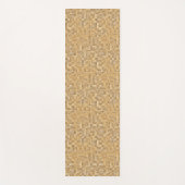 Orange Bloom Yogamatte (Vorderseite)