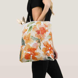 Orange Blossom All-Over-Print Schulter-Tasche Tasche