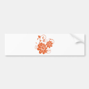 Orange Blossom Autoaufkleber