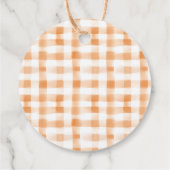 Orange Blossom Bliss Kleine Süsse Geschenkanhänger (Rückseite)