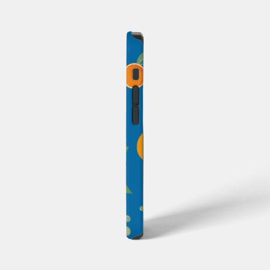 orange blossom cell phone case iPhone hülle (Linke Seite)