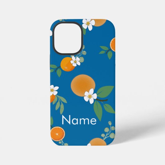 orange blossom cell phone case iPhone hülle (Rückseite)