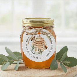 Orange Blossom Honey Bee Geschenkanhänger