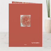 Orange Blossom Karte (Rückseite)