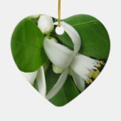 Orange Blossom Keramik Ornament (Hinten)