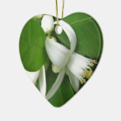 Orange Blossom Keramik Ornament (Links)