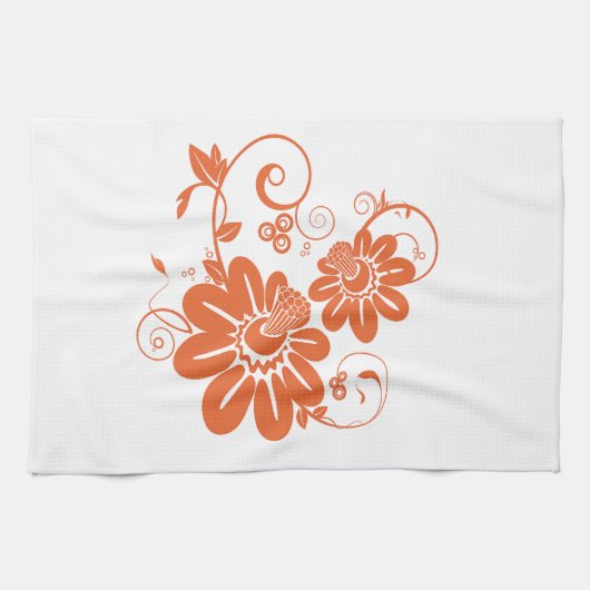 Orange Blossom Küchentuch (Horizontal)