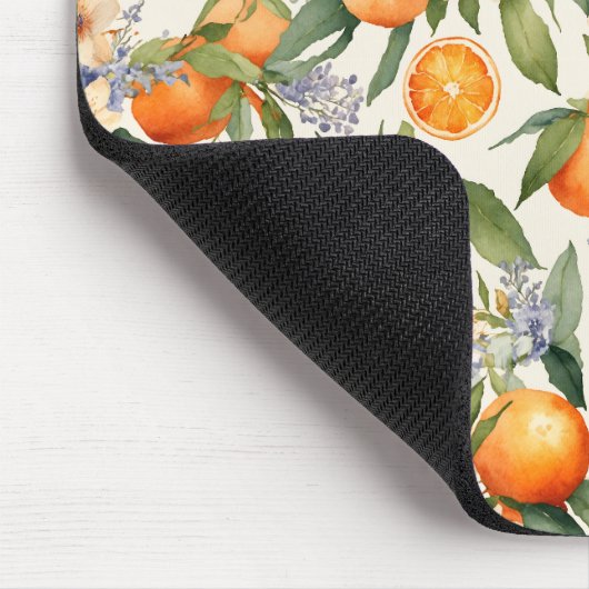 Orange Blossom Mouse Pad Mousepad (Ecke)