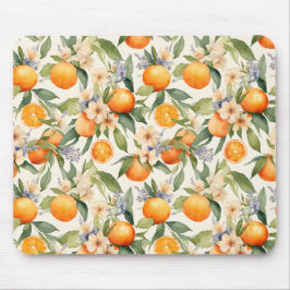 Orange Blossom Mouse Pad Mousepad