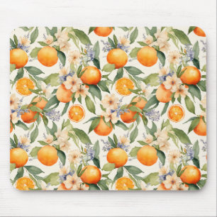Orange Blossom Mouse Pad Mousepad