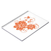 Orange Blossom Notizblock (Linke Seite)