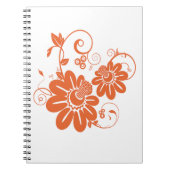 Orange Blossom Notizblock (Vorderseite)