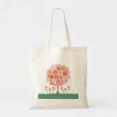 Orange Blossom Pip Gerard Art Library Bag Tragetasche (Vorne)