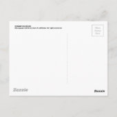 Orange Blossom Postkarte (Rückseite)