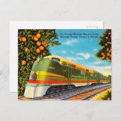 Orange Blossom Special Orange Groves in Floride Postkarte (Vorne/Hinten)