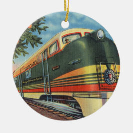 Orange Blossom Spezielle Lokomotive Keramik Ornament