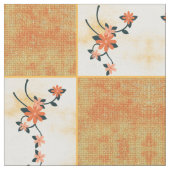 Orange Blossom Stoff (Nahaufnahme)