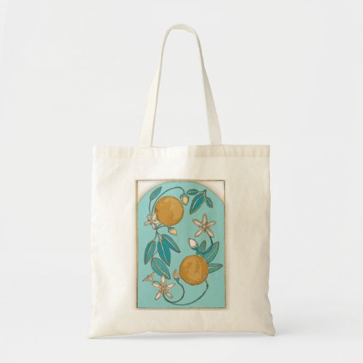 Orange Blossom Tote Bag Tragetasche (Vorne)