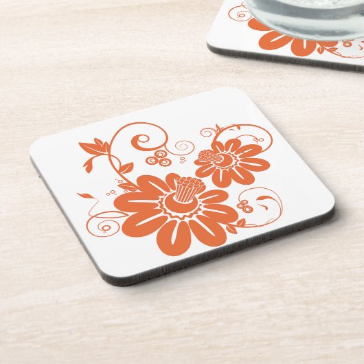 Orange Blossom Untersetzer (Linke Seite)