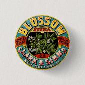 Orange Blossom Winterwheat Button (Vorderseite)