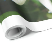 Orange Blossom Wrapping Paper Geschenkpapier (Rolleneckpunkt)