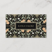 Orange Blossoms Botanical Visitenkarte (Vorderseite)