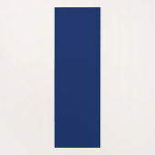 Orange Blue Cream Paralellogram Yogamatte (Rückseite)