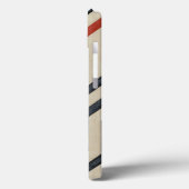 Orange & Blue Graphics Case-Mate iPhone Hülle (Rückseite / Links)