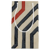 Orange & Blue Graphics Kleine Geschenktüte (Vorderseite)