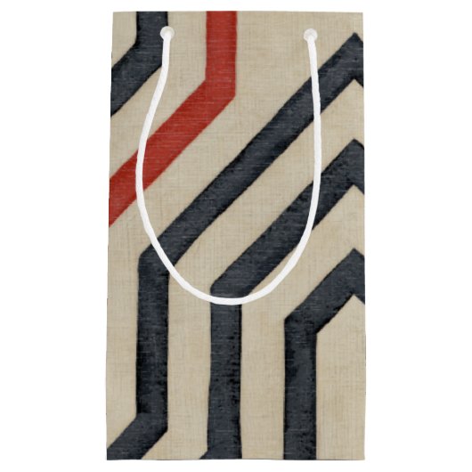 Orange & Blue Graphics Kleine Geschenktüte (Vorderseite)