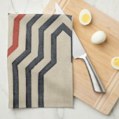 Orange & Blue Graphics Küchentuch (Viertel Falte)