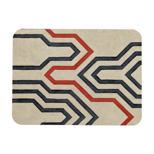 Orange & Blue Graphics Magnet (Horizontal)