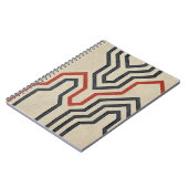 Orange & Blue Graphics Notizblock (Linke Seite)