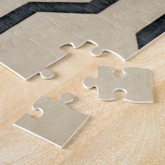 Orange & Blue Graphics Puzzle (Seite)