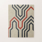 Orange & Blue Graphics Puzzle (Vertikal)