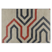 Orange & Blue Graphics Schneidebrett (Vorderseite)