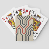 Orange & Blue Graphics Spielkarten (Rückseite)