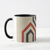 Orange & Blue Graphics Tasse (Links)