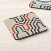 Orange & Blue Graphics Untersetzer (Linke Seite)