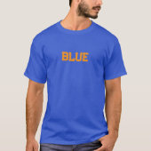 Orange Blue kann Zitrus nicht ohne U-T buchstabier T-Shirt (Vorderseite)