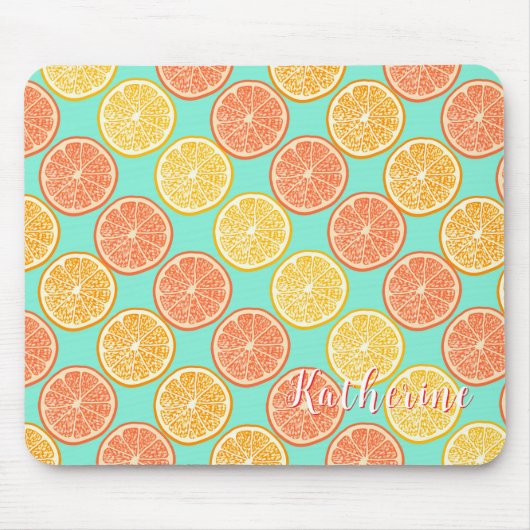 Orange Blue Mousepad (Vorne)