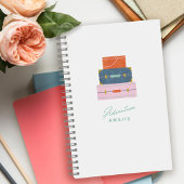 Orange Blue Pink Adventure erwartet Spiral Noteboo Notizblock