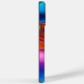 Orange Blue Pink Modern Case-Mate iPhone Hülle (Rückseite / Rechts)