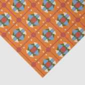 Orange Blue Seidenpapier (Detail)