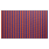 Orange Blue Stilelemente Design Streifen Stoff (Yard (91,4 cm))