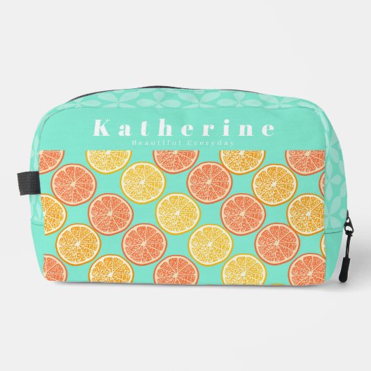 Orange Blue Waschbeutel (Vorderseite)