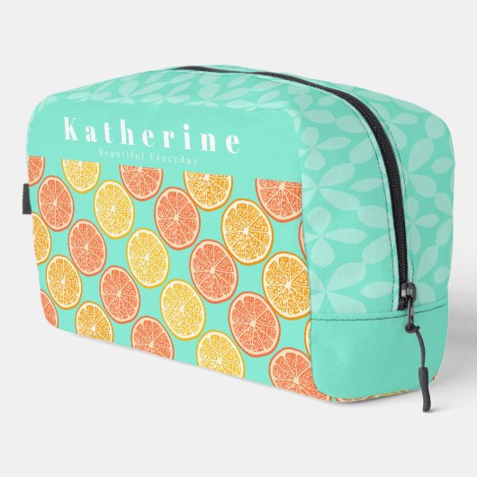 Orange Blue Waschbeutel (Rechte Ecke)