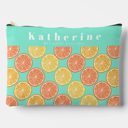 Orange Blue Zubehörtasche (Vorderseite)