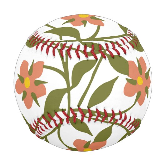 ORANGE-BLUME BASEBALL (Vorderseite)